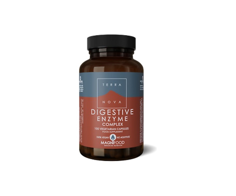 Enzimas Digestivas Complex 100 cápsulas Terranova