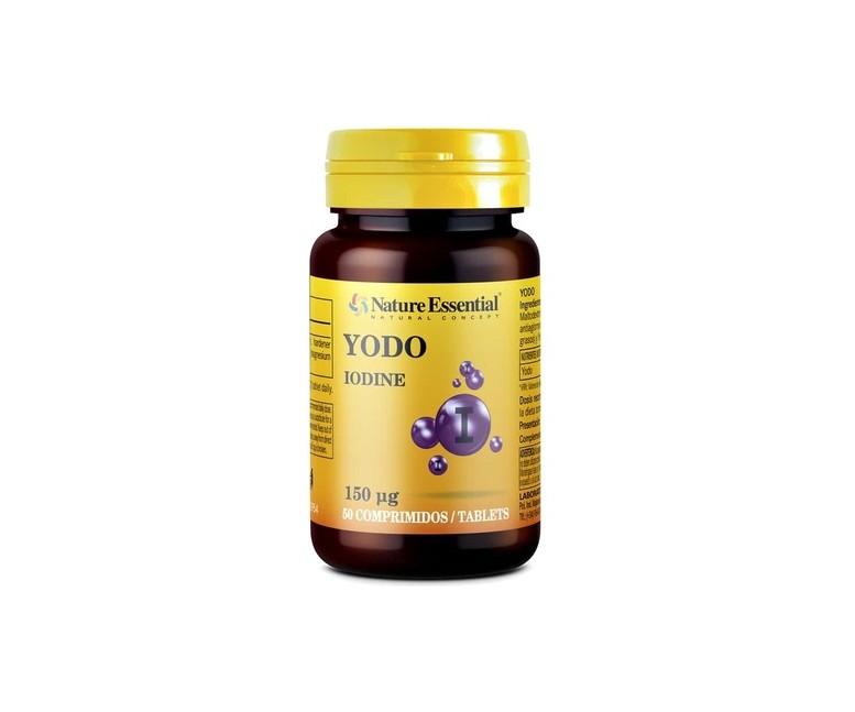 Yodo 150 mcg 50 comprimidos Nature essential