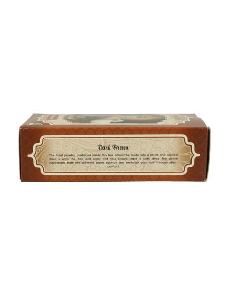 Henna color Castaño oscuro 100 g Radhe Shyam