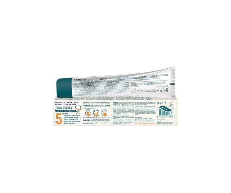 Dentífrico limpieza profunda 75 ml de crema Himalaya Herbals