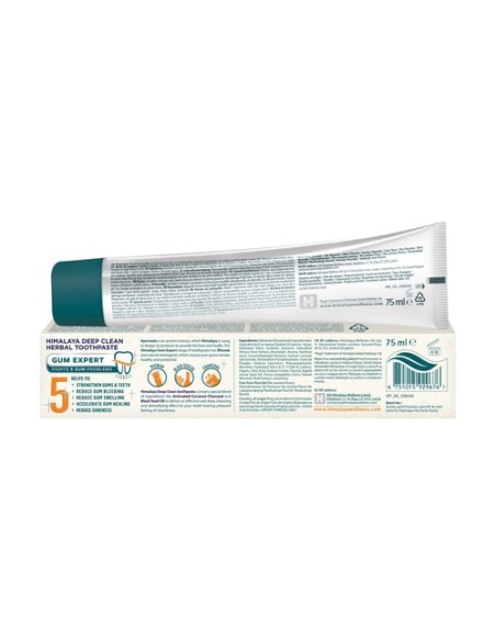 Dentífrico limpieza profunda 75 ml de crema Himalaya Herbals