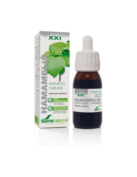 Extracto de Hamamelis (Fórmula XXI) 50 ml Soria Natural