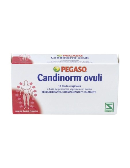 Candinorm pro-óvulos vaginales 10 unidades Pegaso