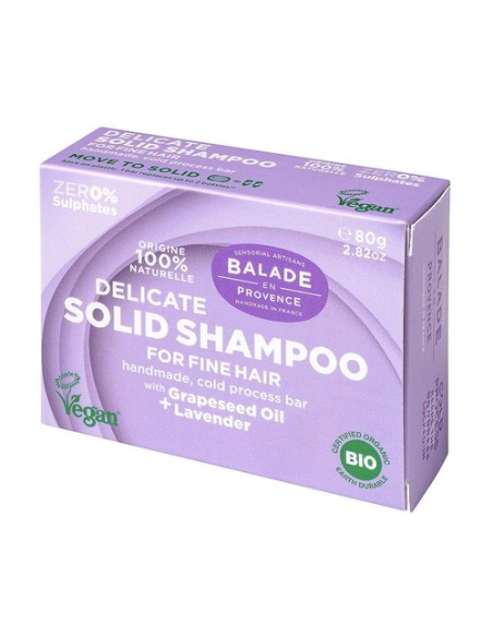 Champú Sólido para Cabello Fino 80 g Balade en Provence