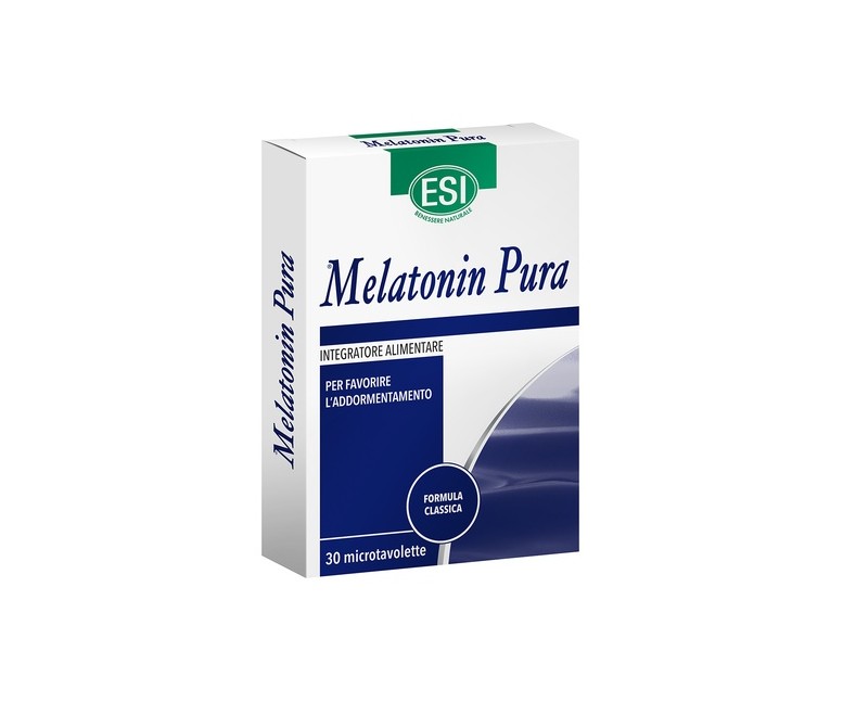 Melatonin pura 30 tabletas de 1mg ESI - TREPAT DIET