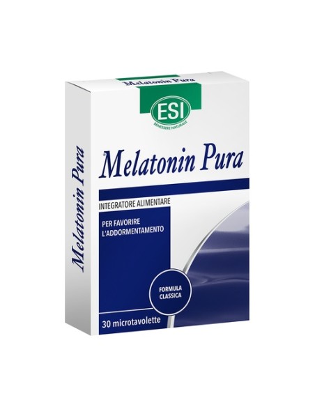 Melatonin pura 30 tabletas de 1mg ESI - TREPAT DIET