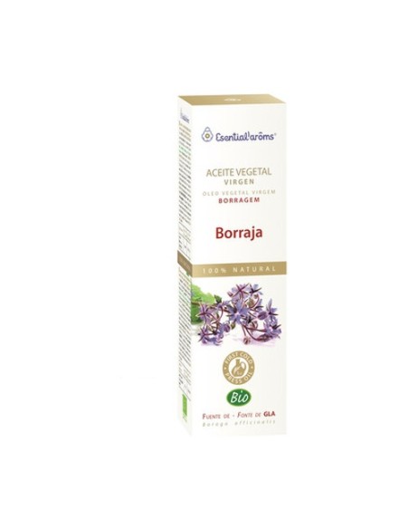 Aceite Vegetal De Borraja 100 ml de aceite Esential Aroms