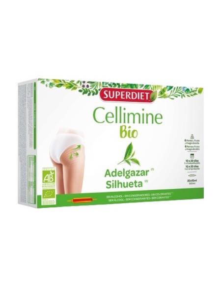 Cellimine Adelgazar Piel de Naranja 20 ampollas de 15ml Superdiet