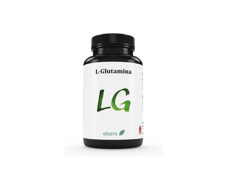 L-Glutamina 60 cápsulas de 400mg Ebers
