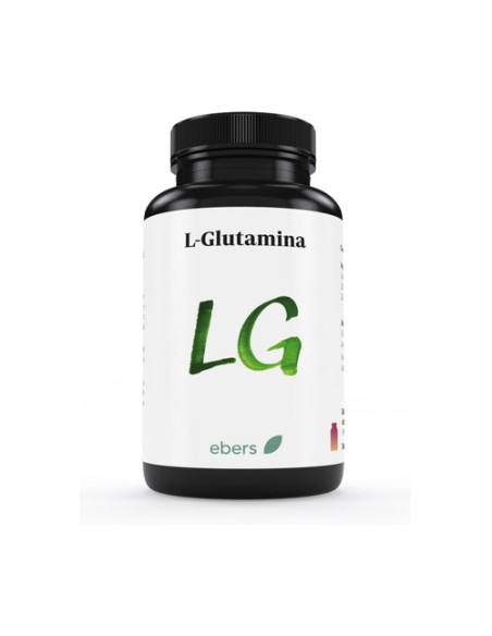 L-Glutamina 60 cápsulas de 400mg Ebers