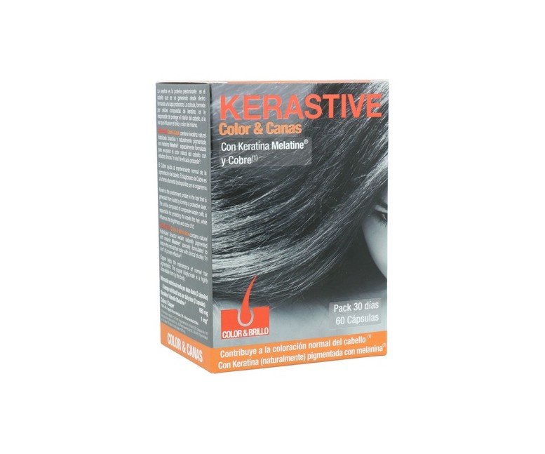 Kerastive Color Melatine 60 cápsulas Vaminter