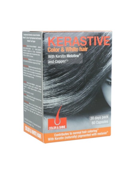 Kerastive Color Melatine 60 cápsulas Vaminter