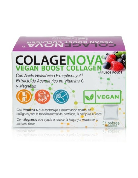 Colagenova vegan boost 21 sobres Vaminter
