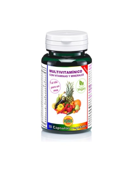 Multivitamínico Mineral 30 cápsulas Robis