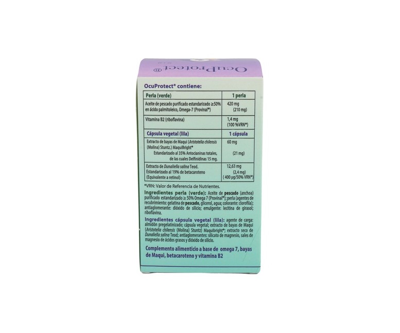 Ocuprotect 60 perlas 100% Natural