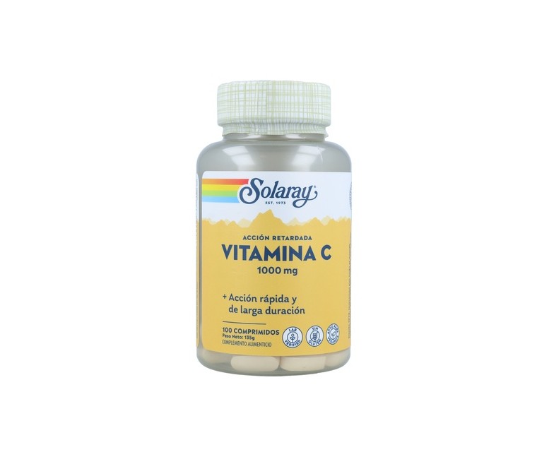 Vitamina C 100 comprimidos Solaray