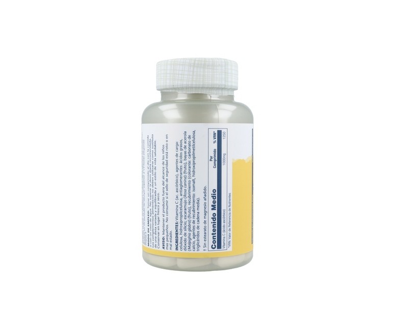 Vitamina C 100 comprimidos Solaray