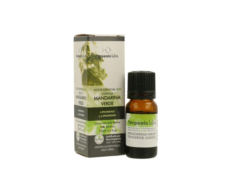 Aceite Esencial Mandarina Verde Bio 10 ml Terpenic