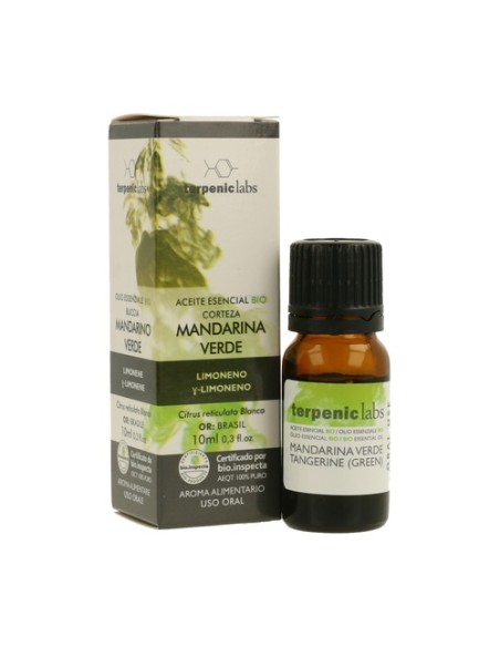Aceite Esencial Mandarina Verde Bio 10 ml Terpenic