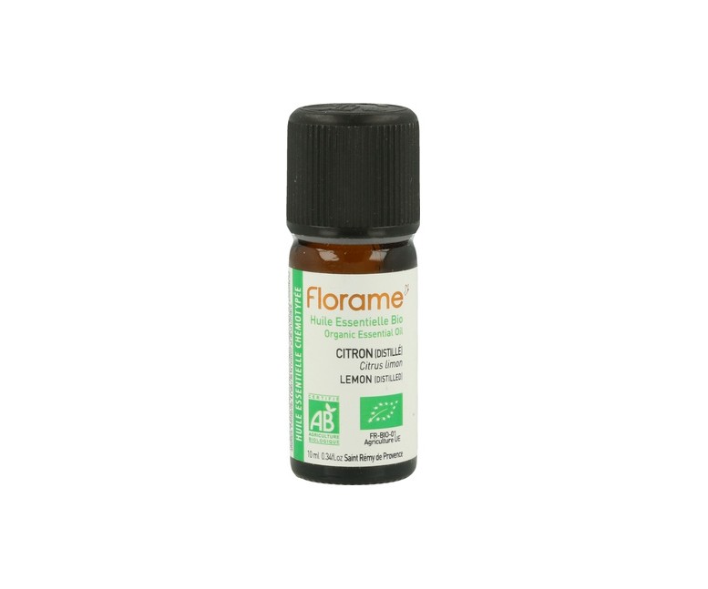 Aceite Esencial de Limón Destilado 10 ml Florame