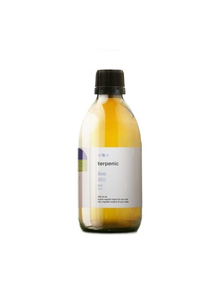 Aceite vegetal lino virgen Bio 250 ml de aceite Terpenic