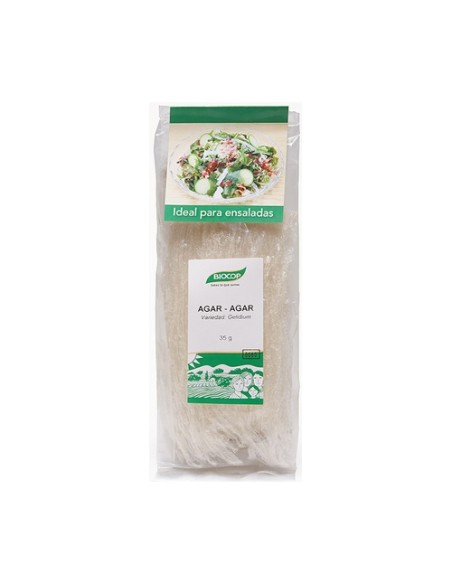Tiras De Algas Agar Agar 35 g Biocop
