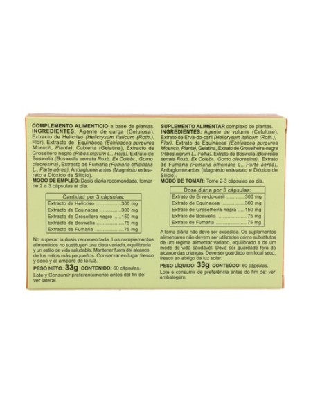 Helicriso Plus 60 cápsulas Integralia