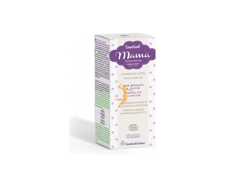 Aceite cuidado del pezón mamá 15 ml Esential Aroms