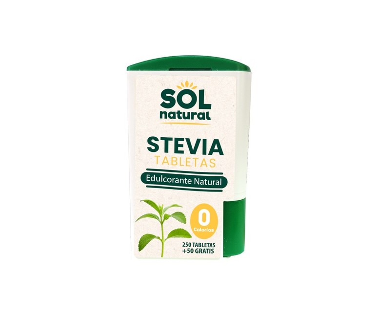 Stevia en tabletas 300 tabletas Sol Natural