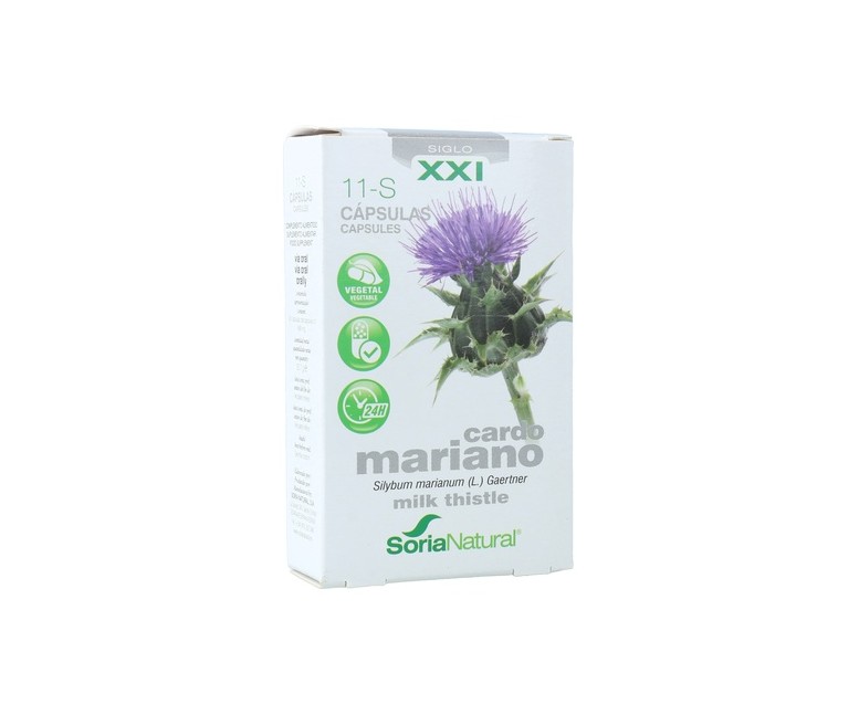 11 S Cardo Mariano (Fórmula XXI) 30 cápsulas Soria Natural