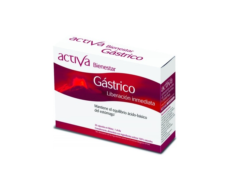 Bienestar gástrico 30 cápsulas vegetales Activa