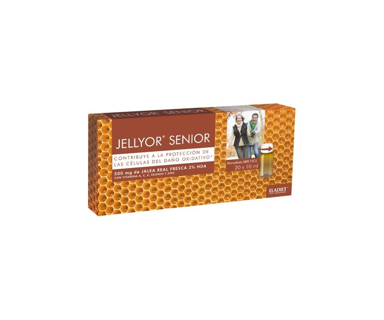 Jellyor Senior 20 ampollas de 10ml Eladiet