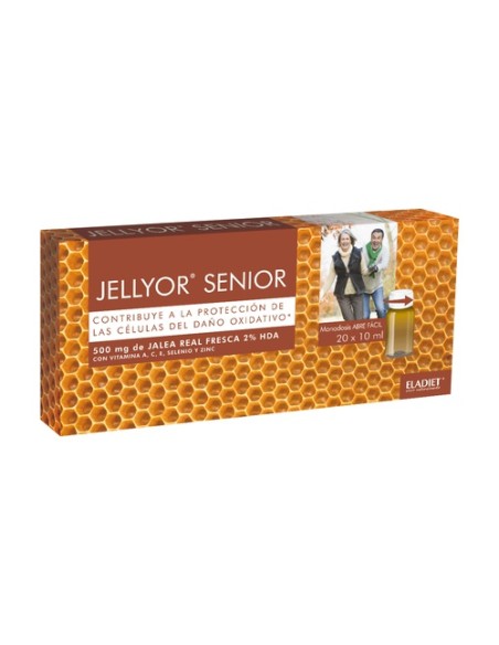 Jellyor Senior 20 ampollas de 10ml Eladiet