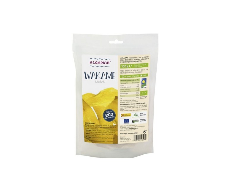 Algas Wakame 100 g Algamar