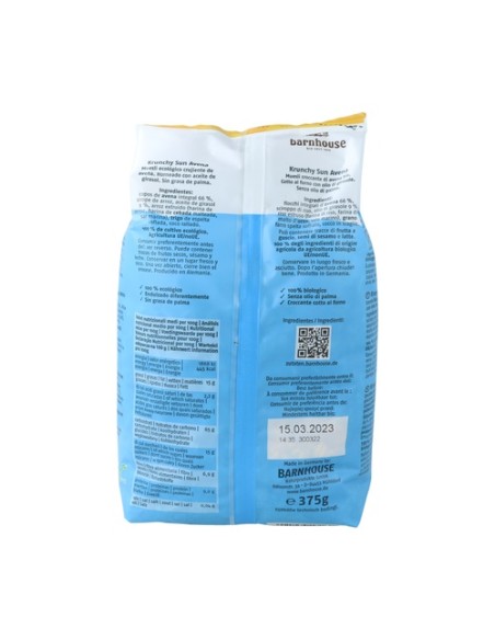 Muesli Krunchy Sun Avena 375 g Barnhouse