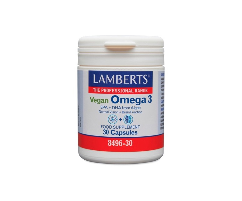 Omega 3 vegano 30 cápsulas Lamberts