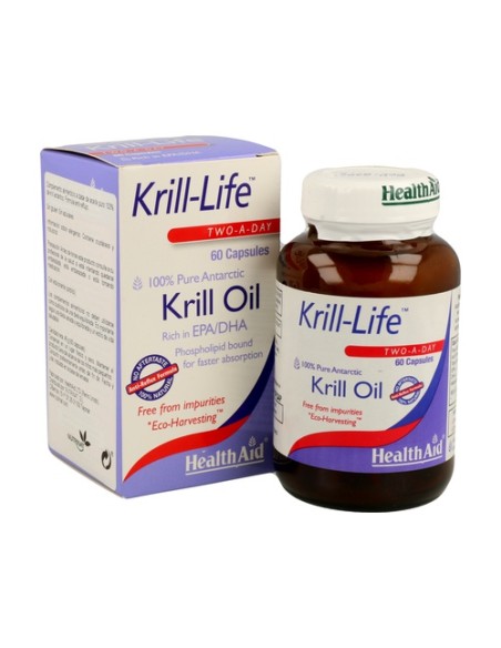 Krill Life 60 cápsulas Health aid