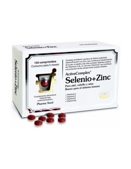 ActiveComplex Selenio+Zinc 150 comprimidos Pharma Nord
