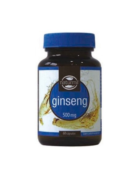 Ginseng 60 cápsulas de 500mg (500mg) Naturmil