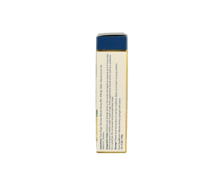 Miel de manuka mgo®400+ & limón caramelos 65 g Manuka Health New Zealand