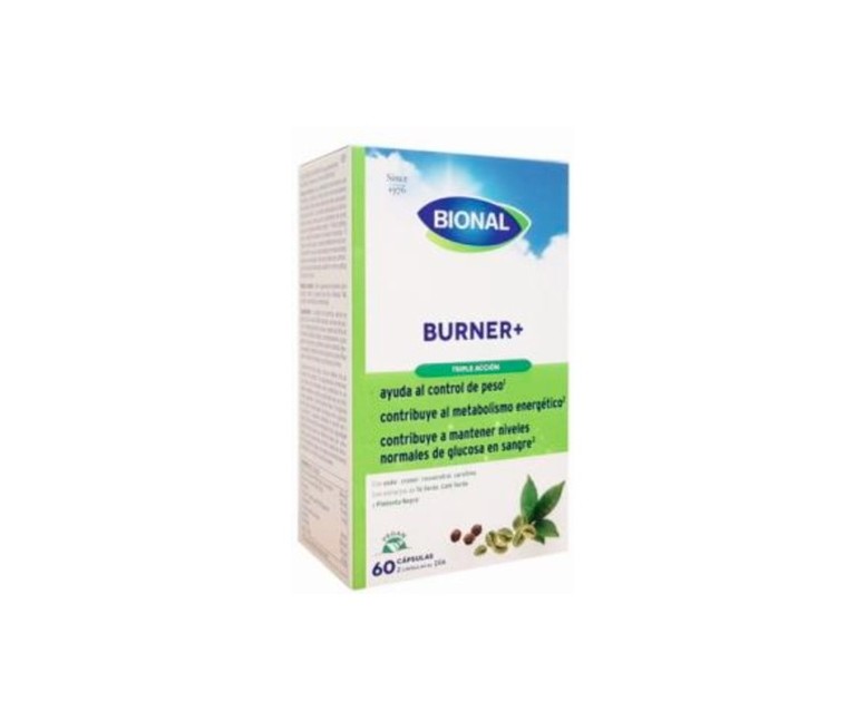 Burner+ quemagrasa 60 cápsulas Bional