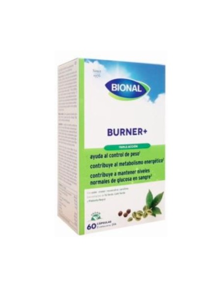 Burner+ quemagrasa 60 cápsulas Bional