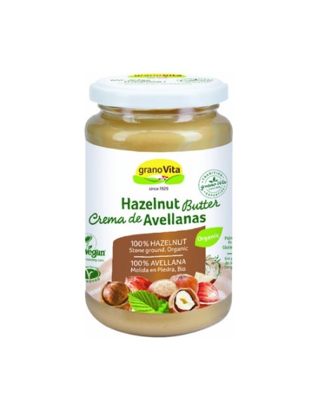 Crema de Avellanas Bio 350 g Granovita