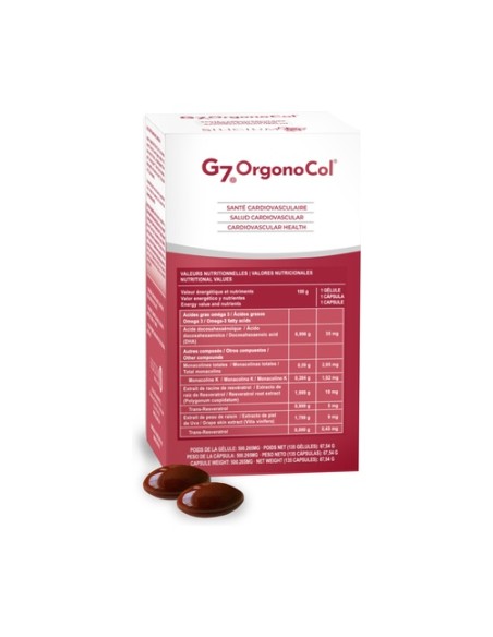 G7 Orgono Col 135 cápsulas Silicium España