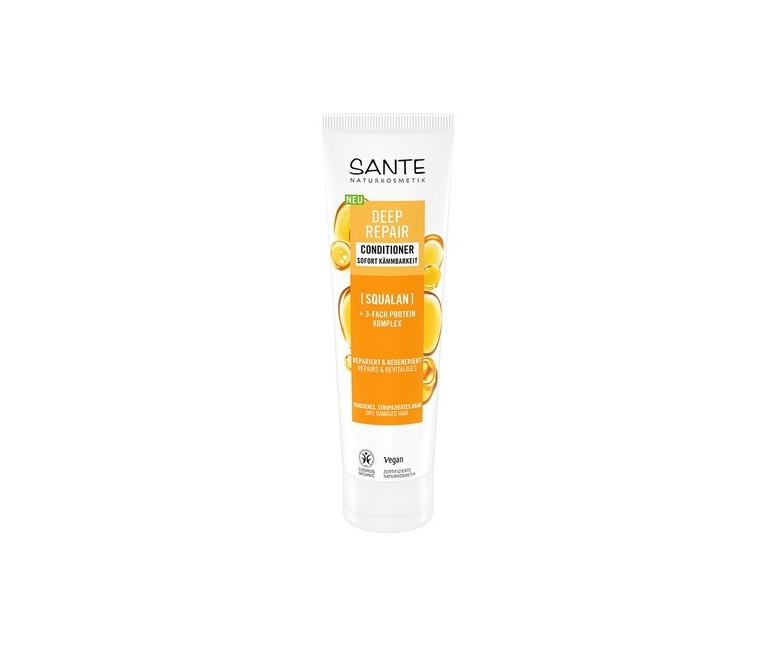 Acondicionador reparador profundo con escualeno 150 ml Sante