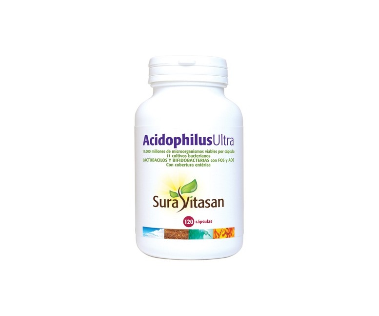 Acidophilus ultra 120 cápsulas Sura Vitasan