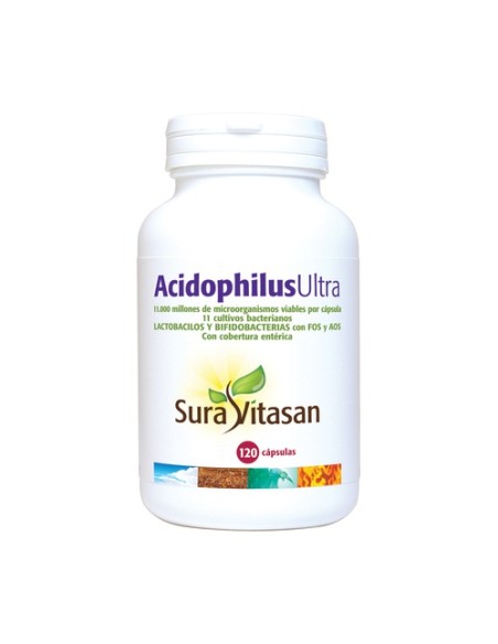 Acidophilus ultra 120 cápsulas Sura Vitasan