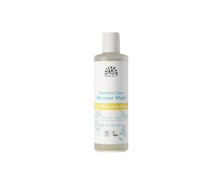 Champú Bebé Sin Perfume Todo el Cuerpo 250 ml Urtekram