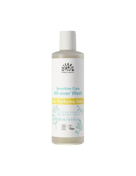 Champú Bebé Sin Perfume Todo el Cuerpo 250 ml Urtekram