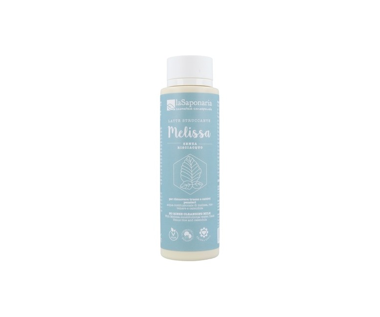 Leche limpiadora de bálsamo de limón 150 ml de crema La Saponaria